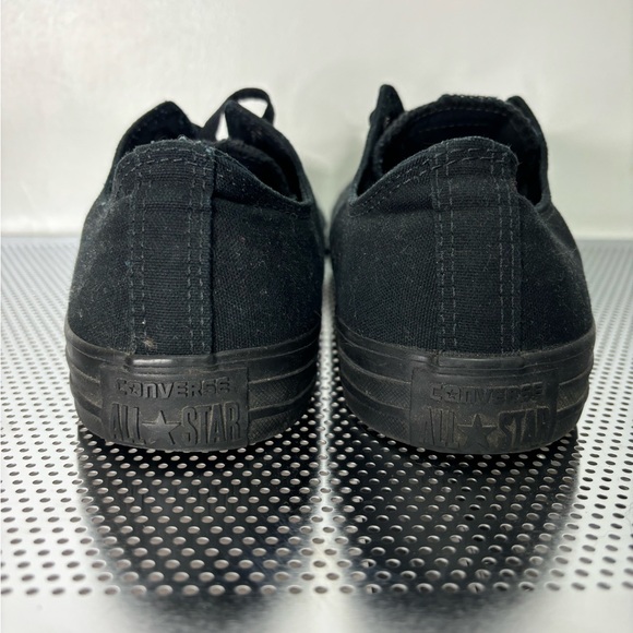 Converse All Star Chuck Taylor Low Top Black Monochrome Size M 10 / W 12 - Picture 4 of 10